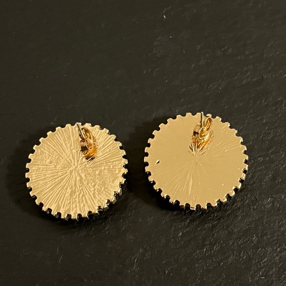 Iridescent Statement Earrings - Picture 5 of 8